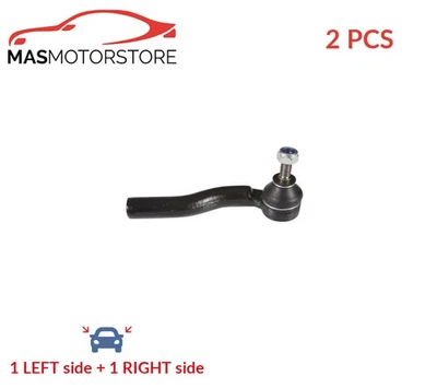 TRACK ROD END RACK END PAIR FRONT OUTER MOOG FI-ES-0241 2PCS I NEW - Image 1 of 4