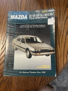 Chiltons Mazda 1978 1989 Repair Manual RX-7 MX-6 GLC 323 626 929 # 8581 46800 - Bild 1 von 3
