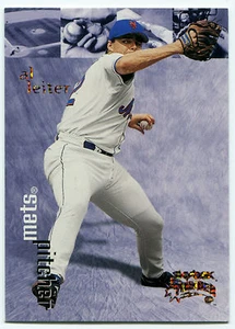 Skybox Thunder AL LEITER 1999 Super Rave Mets de Nueva York raro sp #/25 - Imagen 1 de 2