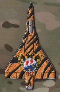 NTM NATO TIGER MEET PATCH: NTM MIRAGE 2000 FIGHTERJET mit TIGERSTREIFEN - Bild 1 von 12