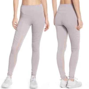 Zella Moto High Waist Leggings Grey Bird XL NWT - Picture 1 of 11