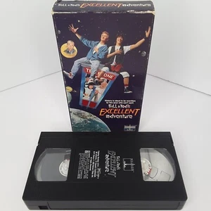 Bill and Ted's Excellent Adventure VHS Keanu Reeves Alex Winter George Carlin - Picture 1 of 6