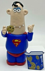 Figura de acción DC Comics Nation Aardman Superman con galletas Rich Webber - Imagen 1 de 7