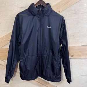 Cabela’s 4Most Repel Rain Jacket Men’s Large Black Windbreaker Lightweight  - Picture 1 of 10