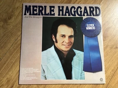 MERLE HAGGARD - ELEVEN WINNERS 1978 USA STEREO LP CAPITOL ST-11745 NEAR MINT - Image 1 of 4