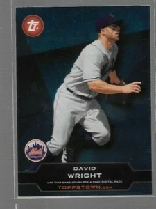 2011 Topps Topps Town David Wright #TT-15 Mets - Picture 1 of 1
