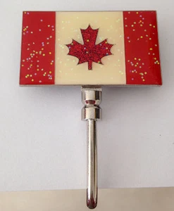 Canadian flag Christmas stocking / handbag hangers /ACC010023 - Picture 1 of 4