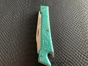 Vintage pocket folding knife USSR 70 years. October Vorsma New. - Picture 1 of 8