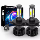 For Toyota Previa / Estima MK2 H4 LED Headlight Bulbs Kit Low/High Beam 6000K