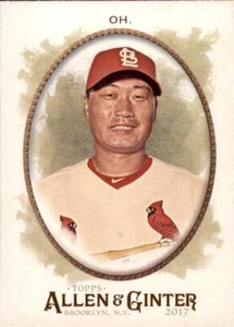 2017 Seung-Hwan Oh St. Louis Cardinals Allen und Ginter Baseballkarte # 337 - Bild 1 von 2