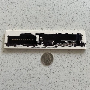 Pennsylvania Twin Tunnels Park Andy Fletcher Locomotive Refrigerator Magnet - Picture 1 of 2