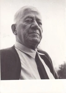 Oskar Kokoschka - Maler + Schriftsteller - Foto rückseitig original signiert - Picture 1 of 2