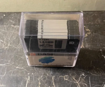 Disquetes TDK 11 Discos 3.5" Paquete Formateado 1.44 MB MF-2HD Foto 1 de 4