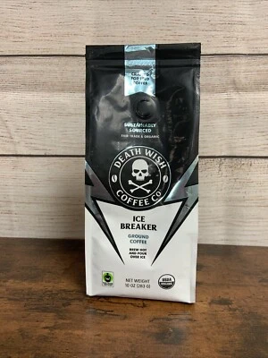 Death Wish Coffee The World's Strongest Ground ROMPEHIELOS CAFÉ HELADO 3/25 Foto 1 de 4