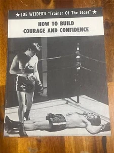 JOE WEIDER "How to Build Courage And Confidence" bodybuilding course 1959 - Picture 1 of 4