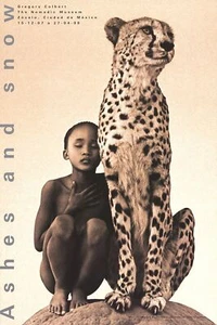 GREGORY COLBERT Child with Cheetah, Mexico City 36" x 24" Poster 2007 Photograph - Picture 1 of 1