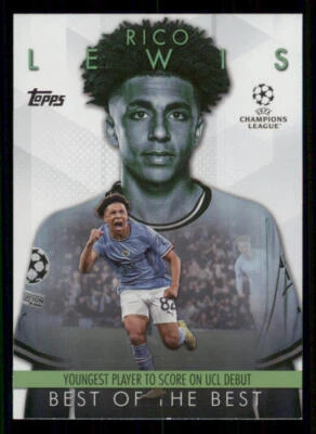 2023-24 Topps UEFA Club Competitions Best of the Best #BM9 Rico Lewis - Image 1 of 2