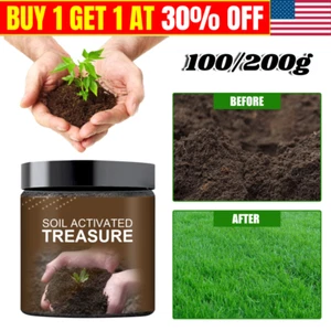 New Soil Plant Flower Fertilizer Activation Treasure Activator Harmless 100/200g - Picture 1 of 11
