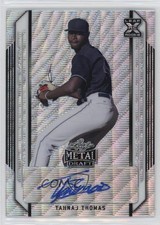 2021 Leaf Metal Draft Silver Wave Tahnaj Thomas #BA-TT1 Auto