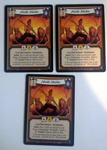 Akodo Michio (3) L5R Legend of the Five Rings CCG Path of Hope POH - Bild 1 von 1