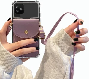 Funda tipo billetera trasera Foxxd A56 con tarjetero para mujer/chica, Foxx A56 - Imagen 1 de 12