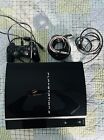 Sony Playstation 3 80g Console With Remote Black. Only 1 Owner Works Perfectly.