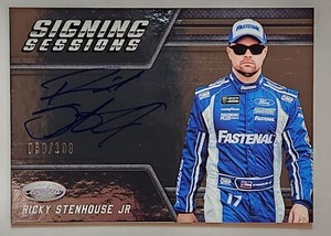 2018 Certified Racing Signing Sessions #SS-RS Ricky Stenhouse Jr. Auto #060/199