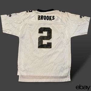 New Orleans Saints AARON BROOKS NFL Reebok On Field Jersey Youth XL 18-20 STAINS - Picture 1 of 5