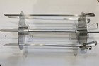 Rotisserie Skewer set for 21" Mokutan Kamado Grill or any other BBQ 6 skewers