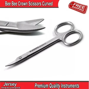 Surgical Wire Cutting Crown Bee Bee Scissors Dental Tissue Trimming Shears CE - Picture 1 of 4