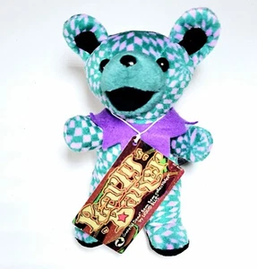VRG PEARLY BAKER Grateful Dead Bean Bear Liquid Blue 1st Ed1993 Plush NWT! - Picture 1 of 11