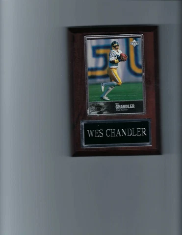 WES CHANDLER PLAQUE SAN DIEGO CHARGERS FOOTBALL NFL   C Cover