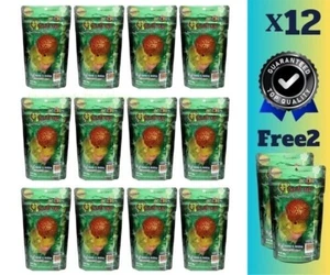 12X 100 g OKIKO Fish Food Head Up Huncher Cichlid Flowerhorn Floating M Pellets - Picture 1 of 11