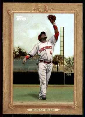 2010 Topps Turkey Red Brandon Phillips TR109 Cincinnati Reds - Image 1 of 2