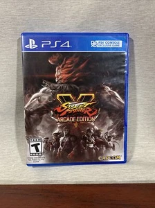 Sony PlayStation 4 PS4 Street Fighter V Arcade Edition Video Game Tested - Picture 1 of 5