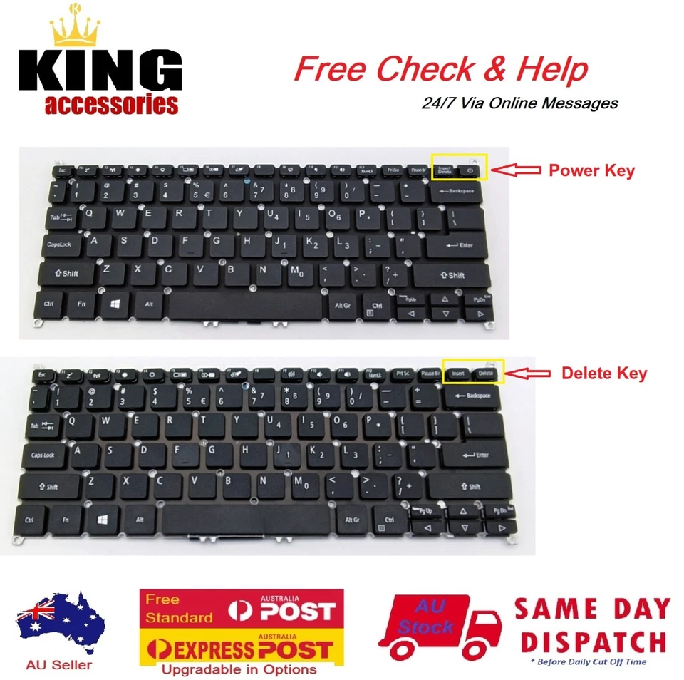 Keyboard for Acer Swift 3 SF314-41/G SF314-54/G SF314-55/G SF314-56/G Series - image 1 of 1