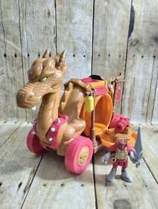 Imaginext Samurai Dragon Wagon 2011 Fisher Price W/Samurai - Picture 1 of 4