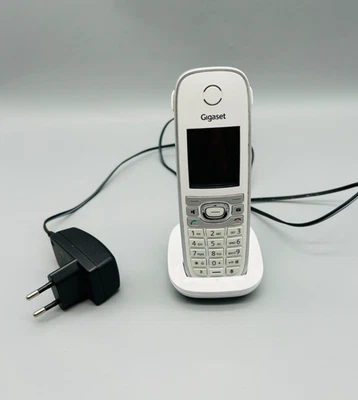 Gigaset C610 Mobilteil Telefon weiß + Ladeschale Ladestation Charger - Bild 1 von 4
