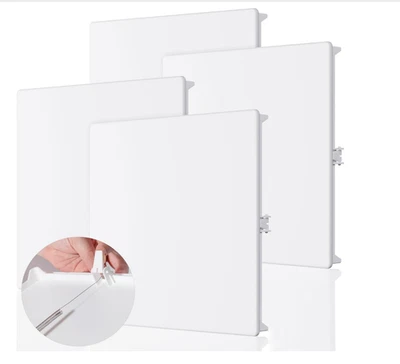 Paquete de 4 paneles de acceso de resorte Morvat de 12x12 pulgadas para techo y paneles de yeso, de alta resistencia Foto 1 de 4