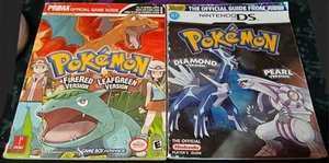 Prima Pokemon FireRed & LeafGreen + Diamond & Pearl Versions Official... - Picture 1 of 5
