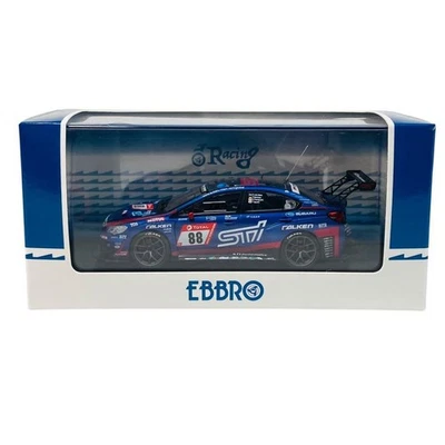EBBRO 1/43 Subaru WRX STI n.88 Nurburgring 24H Race 2019 modello nuovo - Immagine 1 di 4