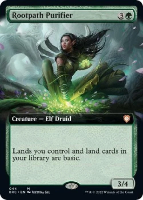 Rootpath Purifier (Extended Art) -Foil Light Play MTG - Image 1 of 1