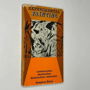 Avant Garde / Abstract Art Study "Experimental Painting" Bahn (1970, Hardcover) - Imagen 1 de 21
