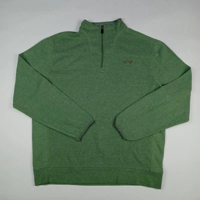 GREG NORMAN 1/4 Zip Pullover Sweatshirt Sweater Men's Size Medium Casual - Image 1 of 4