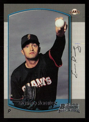 Erasmo Ramirez 2000 Bowman Draft Picks & Prospects #34 RC San Francisco Giants - Image 1 of 2
