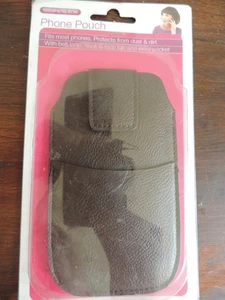 Signalex Handytasche braun mit Gürtelbügel & extra Tasche. - Bild 1 von 2