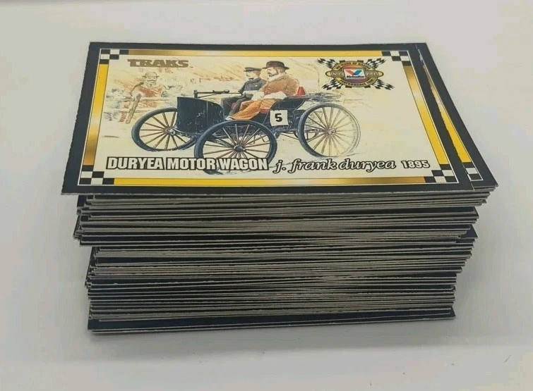 1994 Traks Valvoline 100 Years of Racing 93 Card Lot #1-58, 70-71, 79 + Dupes  - Image 1 of 4