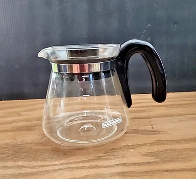 BLACK & DECKER 5 tazas jarra de vidrio de repuesto cafetera tapa extraíble Foto 1 de 3