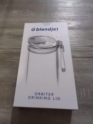 New Blendjet 2 Orbiter Drinking Lid , Leak Proof, Self Cleaning, Straw Opening