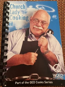 QED Cooks CHURCH LADY COOKING II 2  Cookbook Pittsburgh Recipes PBS WQED Book - Picture 1 of 5